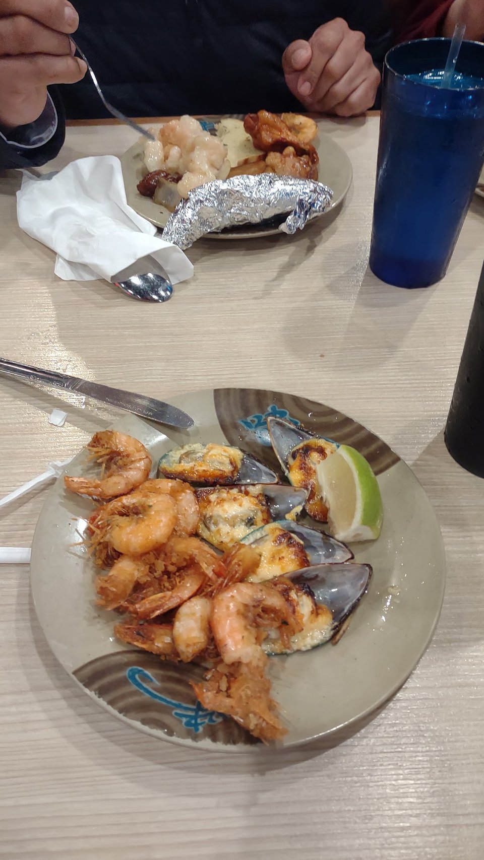Camarones Y Almejas Deliciosas